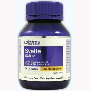 Blooms Svelte GCB 45 Green Coffee Fat Metaboliser 30