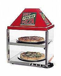 Wisco 680 1 2 Pizza Dual Warmer Merchandiser Cabinet
