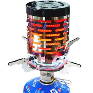 Mini Camping Stove Heater Warmer for Gas Burner Emergency Outdoor Tent