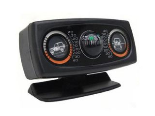Jeep Truck and Universal Off Road Clinometer w/ Dual Angles Compass