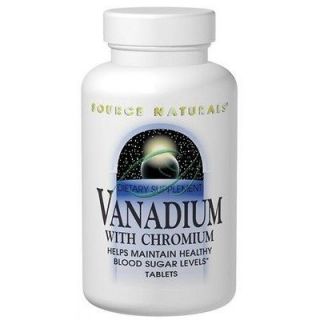 Vanadium w/Chromium 90 TAB SOURCE NATURALS