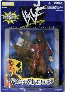 Jakks WWF WWE Super Stunners Kane Exclusive with Grapple Gear