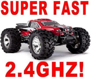 Nitro Gas 4wd Off Road RC Truck RTR w/ 2.4Ghz Remote Control RED