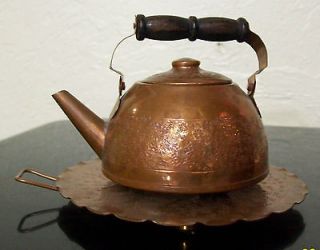 copper tea kettle antique