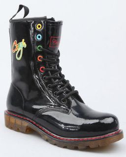 Military Lace Up Coogi Boots For Women (black)