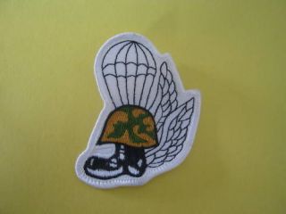 Airborne Parachute Wings Boots Helmet Patch ~ New