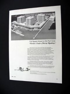 Old Port Cove Condominiums North Palm Beach FL print Ad