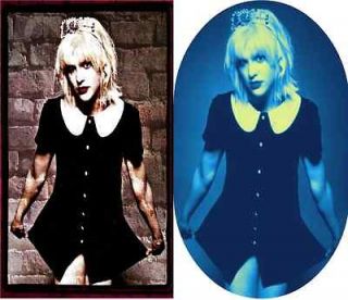 Courtney Love ~ Iron on transfers ~ 2 different designs ~ 2 different
