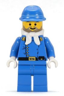 LEGO Western CAVALRY LIEUTENANT Civil War Minifig Minifigure 6716
