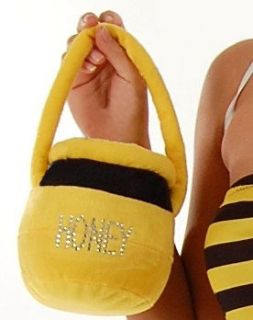 Halloween Costume Accessory Bumble Bee Honey Pot Purse