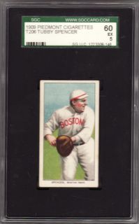 1909 E90 1 addie joss (pitching) psa 2