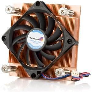 com 1U Low Profile 70mm Socket 775 CPU Cooler Fan w/ Heatsink & TX3