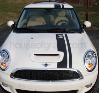 stripes graphics decals fit ANY YR Mini Cooper Countryman Clubman S