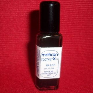 FX Mehron Makeup Halloween Dye Out Teeth Stage Liquid Cover Paint