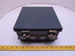 8x8x4 Electrical Enclosure Jic Junction Box Hinged Lid Back Plate
