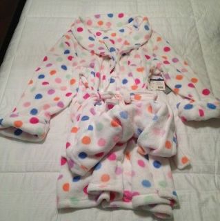 Bath Robe And Slippers Set By Covington Size 1X New With Tags $50.00