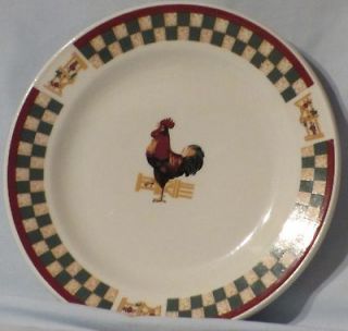 Betty Crocker Country Inn Rooster Salad Plates set of 4, by Citation