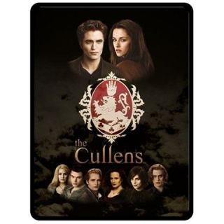 UNIQUE Twilight Edward Bella & Cullen Family Fleece Blanket (Multiple