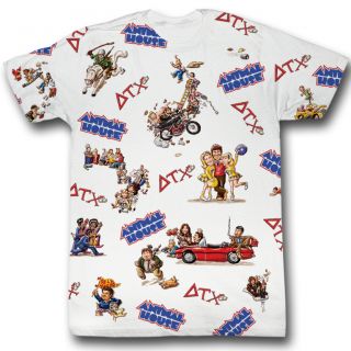 New Authentic Mens Animal House All Over Sublimation Tee Shirt 