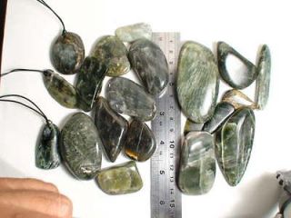 New Zealand Maori Pounamu Tangiwai BOWENITE Greenstone Polishd Pebbles