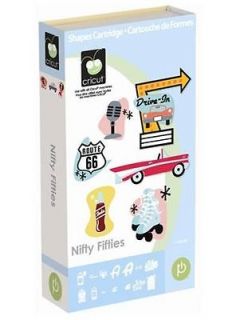 Cricut Nifty Fifties Cartridge Brand New