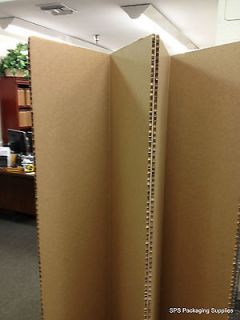 58 Tall Hexacomb Room Divider 5 panels 12x58 High For Office