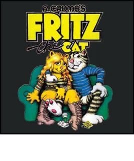 Fritz the Cat R. Robert Crumb Comicbook Movie Poster Art T Shirt
