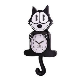 CUCKOO,S FELIX THE CAT MOVING CLOCK NEW black forest cuckoo clock