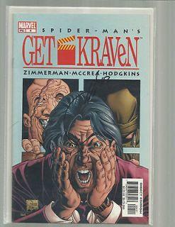SPIDER MAN GET KRAVEN 4 SIGNED BY JOE QUESADA Vulture Home Alone COVER