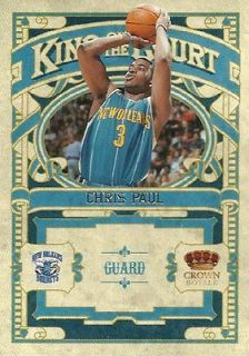 2009 10 Crown Royale King on the Court CHRIS PAUL Mint Panini