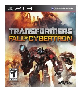 Transformers Fall of Cybertron 2012 PLAYSTATION 3 Action Game PS3