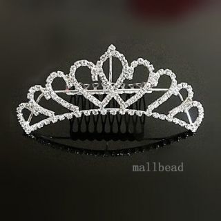 Wedding Swarovski Crystal Hair Band Tiara Crown 0035d HOT Sale