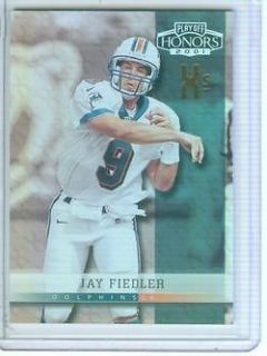Jay Fiedler 2001 Playoff Honors Xs #157/300