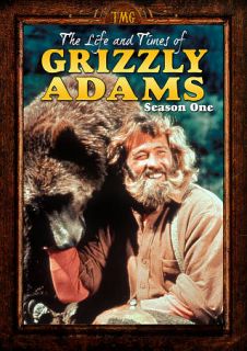 The Life and Times of Grizzly Adams Season One (DVD, 2012, 4 Disc Set