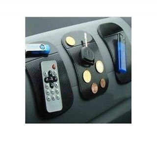 PU Car Dashboard Anti Skid Sticky Pad Non Slip Grip Mat 4 Key Phone
