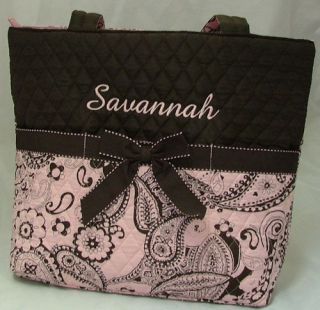Monogrammed Personalized Quilted Diaper Bag Change Pad