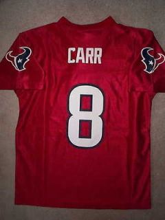 RED Houston Texans DAVID CARR nfl THROWBACK Jersey YOUTH KIDS BOYS