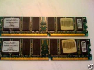 Dell Dimension 4400 4500 4550 1Gb DDR Pc2100 Ram Memory