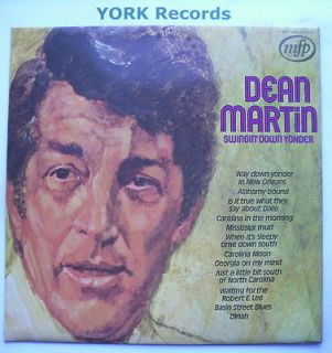 DEAN MARTIN   Swingin Down Yonder   Excellent Condition LP Record MFP