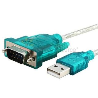 Newly listed 3 USB 2.0 to RS232 Serial DB9 9 Pin Adapter Cord Cable