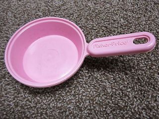 Fisher Price Fun with Food Magic Kitchen stove oven pink frying pan