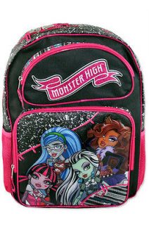Monster High Skull 16 Large Backpack Book Bag School ★