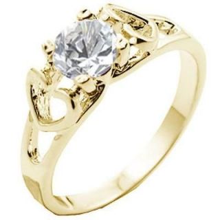 New Petite Mother/Daughte r Clear CZ Ring   Sizes 5 8
