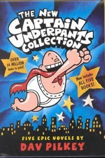 THE NEW CAPTAIN UNDERPANTS COLLECTION   DAV PILKEY (PAPERBACK) NEW