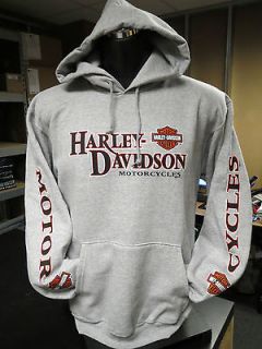 New Orleans Harley Davidson Steel Forged In Free Hoodie. 5642 H45C