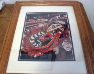 Rare Haida Tlingit Alaska British Columbia Photo/PrintFramed