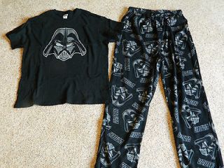 Darth Vader/Star Wars lounge pants&T shirt set mens Medium