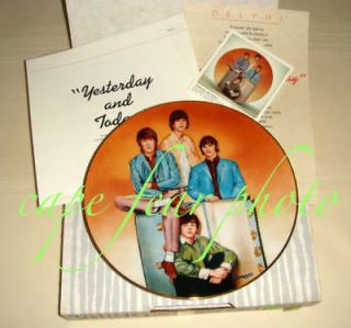Delphi The Beatles YESTERDAY AND TODAY Plate MIB/COA