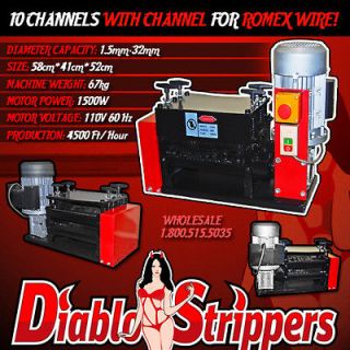 2012 Diablo Copper Wire Stripping Machine Strips Romex Cable 10