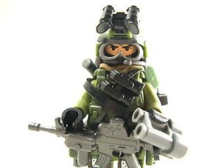 Lego custom   Marine Navy Delta trooper Army Soldier Military JUNGLE